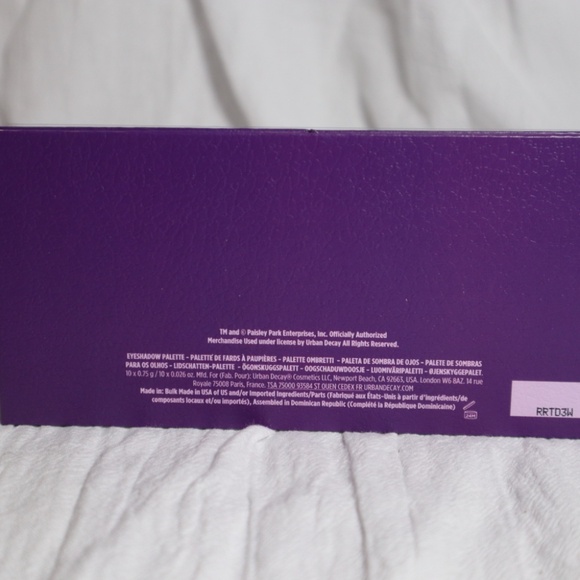 Urban Decay PRINCE Let's Go Crazy Eyeshadow Palette LIMITED EDITION - Picture 6 of 7